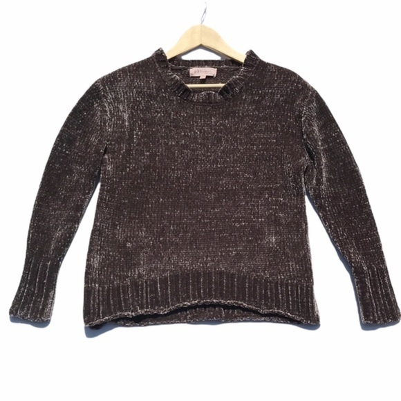 Philosophy Fuzzy Brown/Gray Sweater new Size XS - Picture 2 of 9